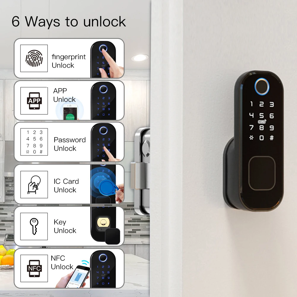 MOES WiFi Tuya Smart Lock Door - Smart Door Lock Wifi 评论和价格