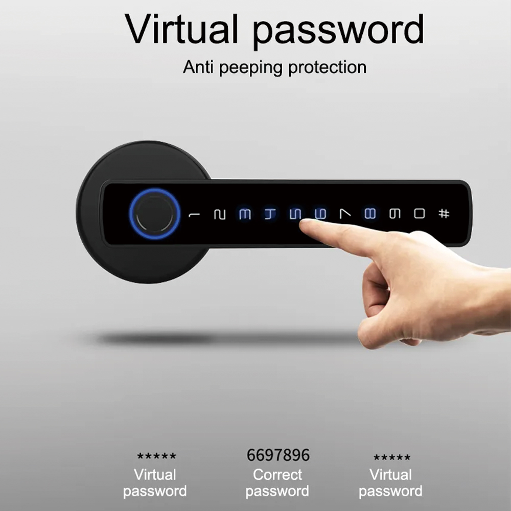 TYSH Tuya Smart Automatic Secu - Smart Door Lock Wifi 评论和价格