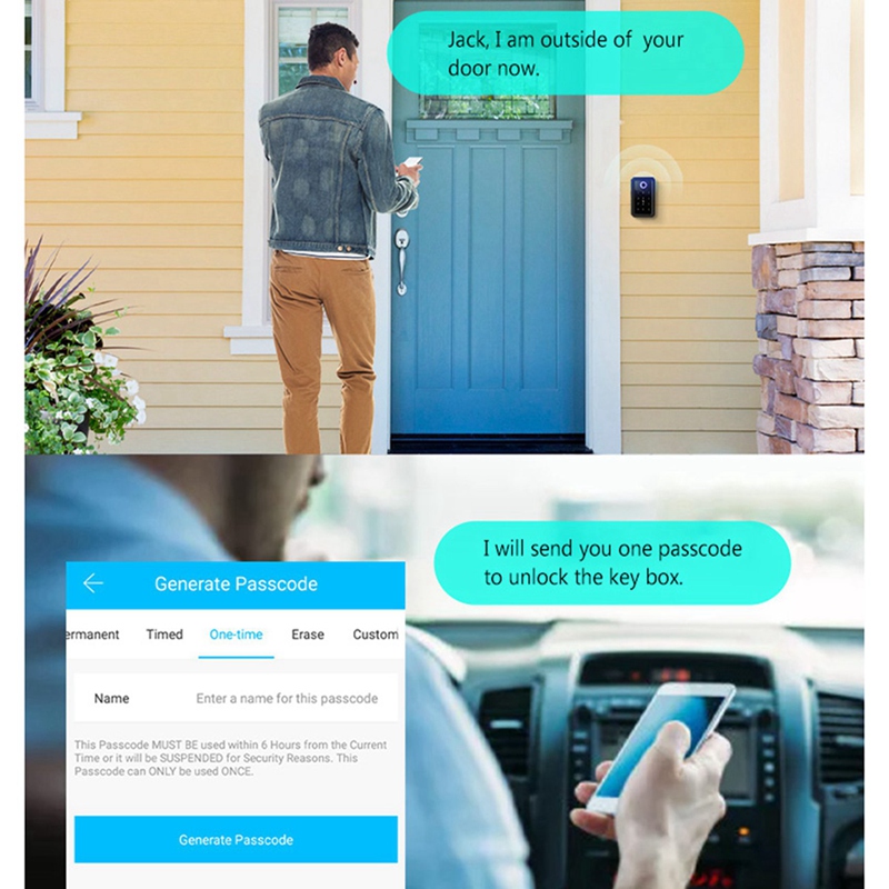 【Hot Cake】10X Smart Key Lock B - Smart Door Lock Wifi 评论和价格